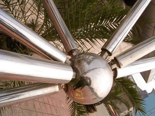 杭州不锈钢螺栓球网架