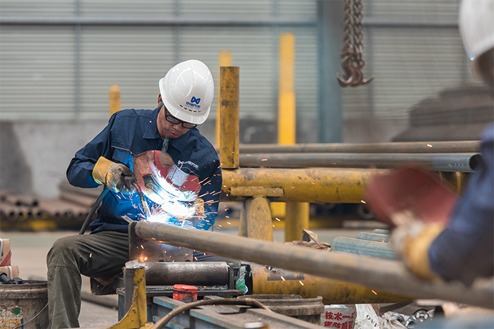杭州网架焊接车间